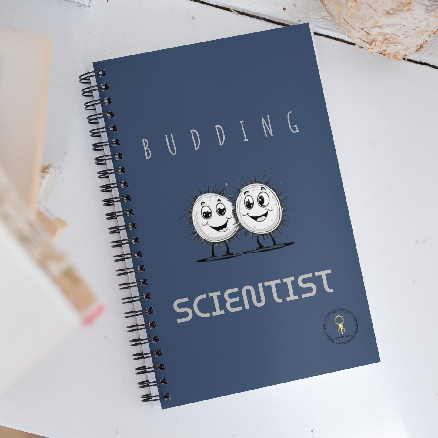 Budding Scientist Essential: Spiral Notebook